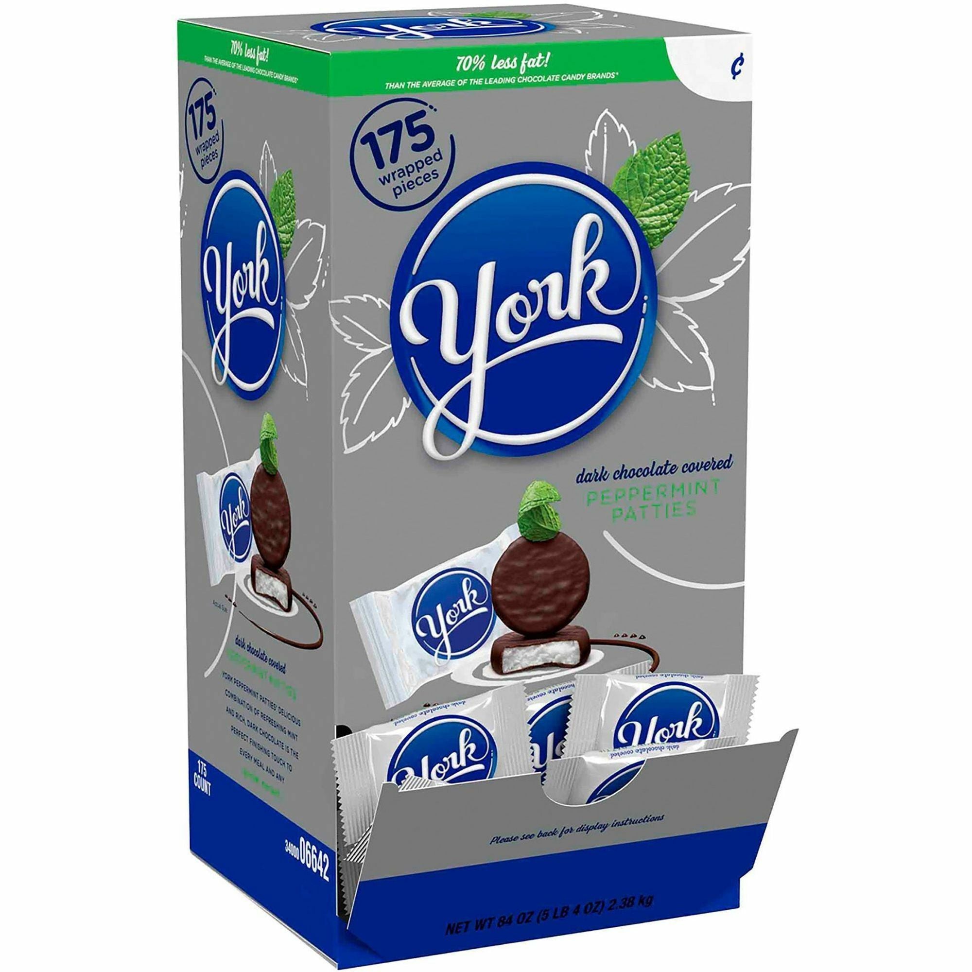 Peppermint Patties, 84 oz, 175/Box