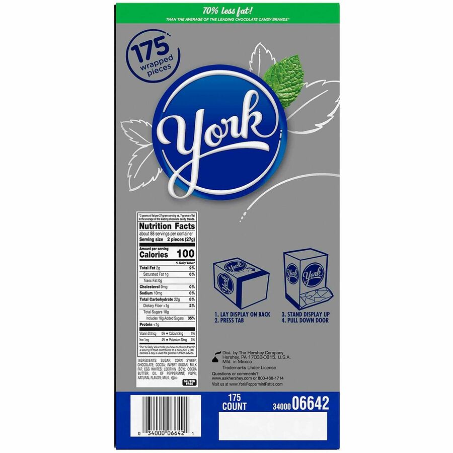 Peppermint Patties, 84 oz, 175/Box