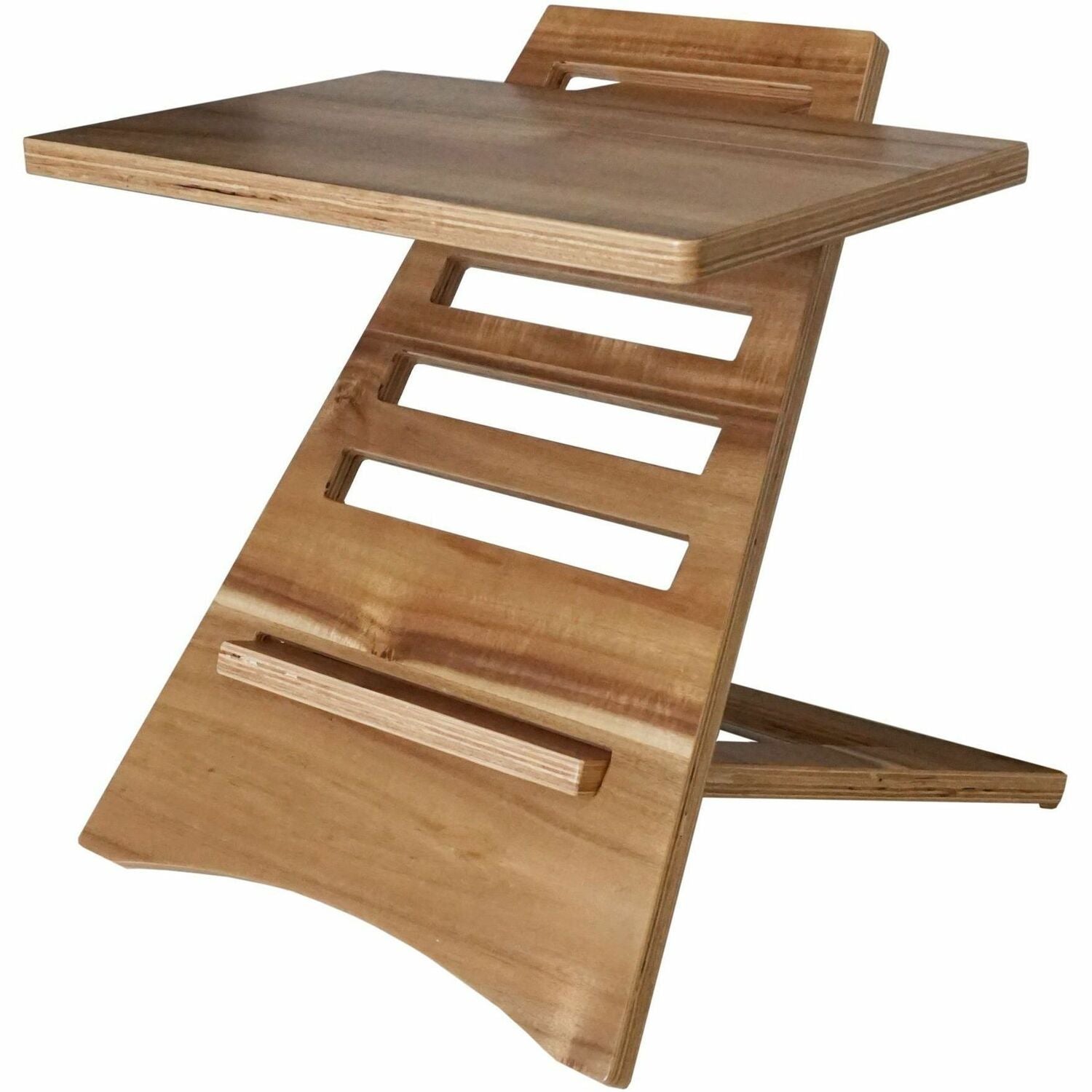 DC150A High Rise Acacia Wood Laptop Riser, 17x11.8x7.63 to 14.75, Brown Woodgrain, Supports 20 lb, Ships in 1-3 Business Days