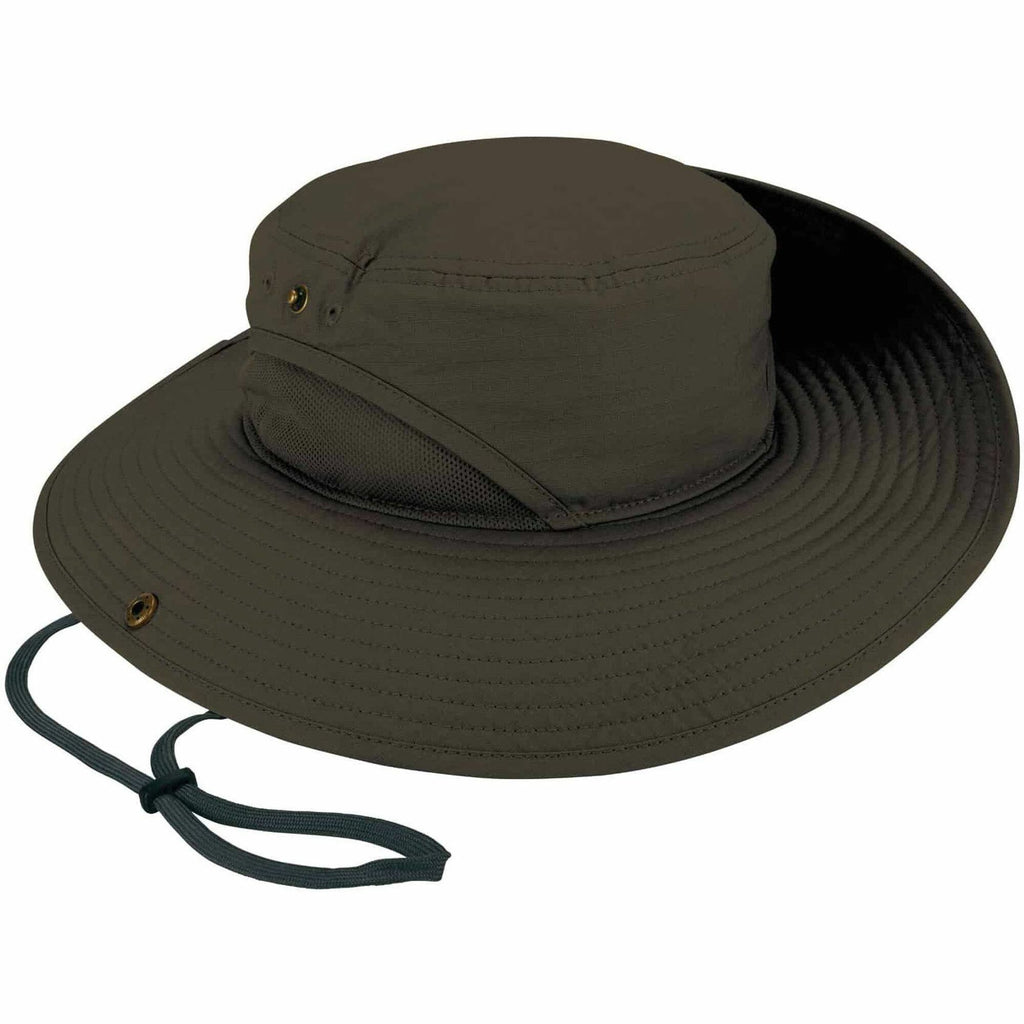 Chill-Its 8936 Lightweight Mesh Paneling Ranger Hat, Small/Medium, Olive, Ships in 1-3 Business Days