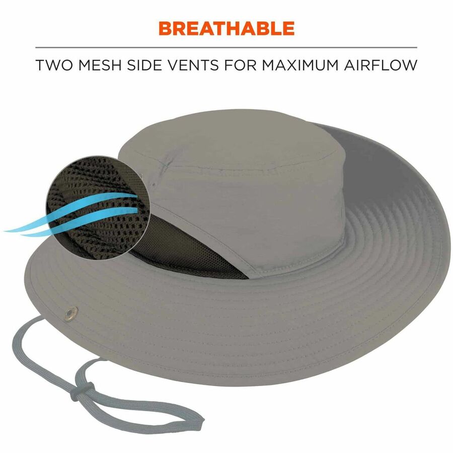 Chill-Its 8936 Lightweight Mesh Paneling Ranger Hat, Large/X-Large, Olive, Ships in 1-3 Business Days