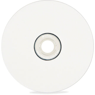 Verbatim DVD+R 4.7GB 16X White Inkjet Printable - 100pk Spindle - 120mm - Printable - 