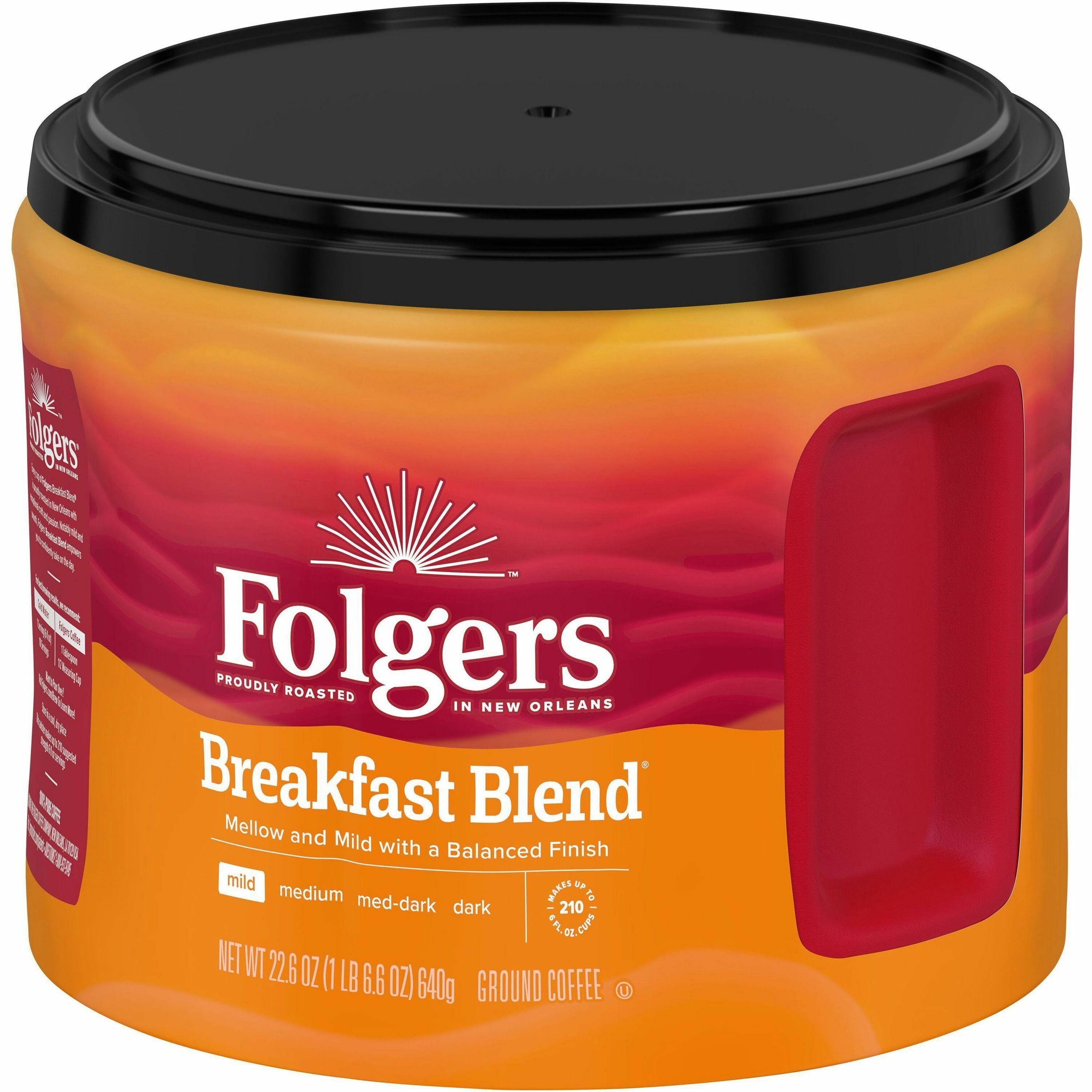 folgers-ground-breakfast-blend-coffee-mild-226-oz-1-each_fol30440 - 2