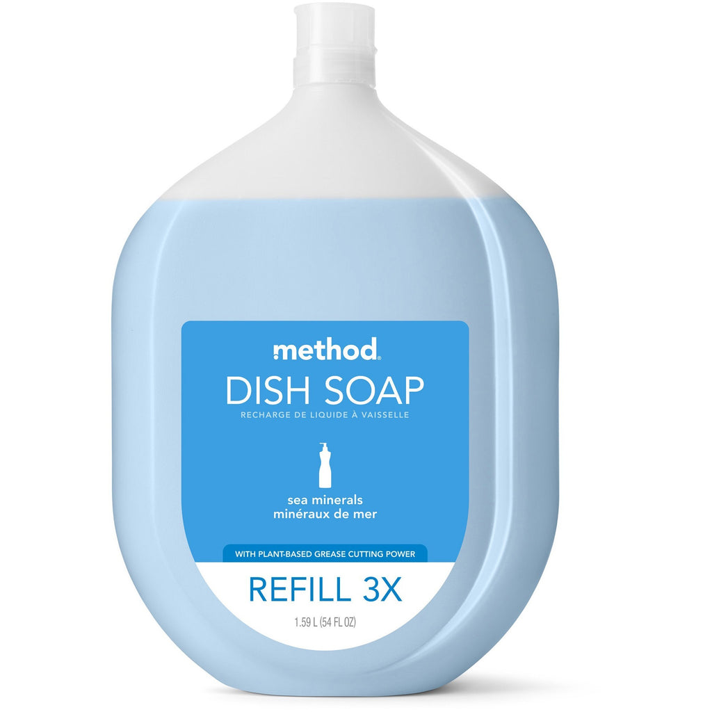 Dish Soap Refill Tub, Sea Minerals Scent, 54 oz Tub