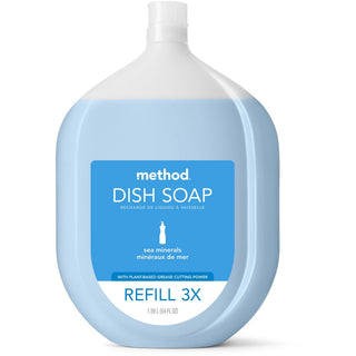 Dish Soap Refill Tub, Sea Minerals Scent, 54 oz Tub