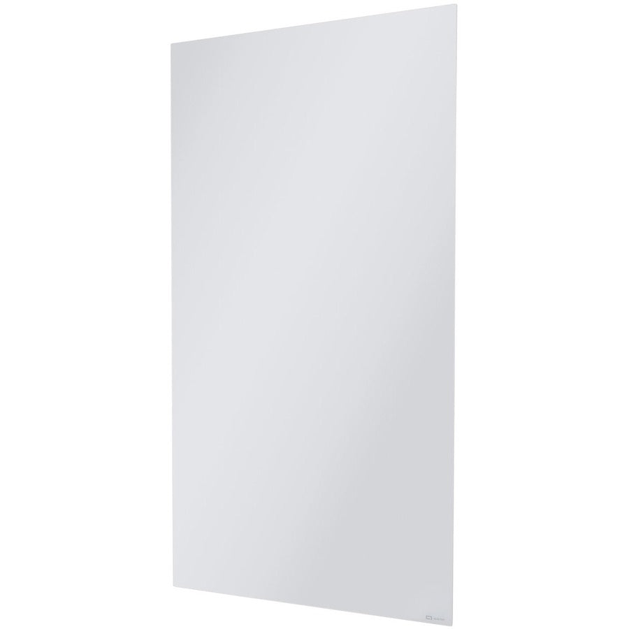 InvisaMount Vertical Magnetic Glass Dry-Erase Boards, 42 x 74, White Surface
