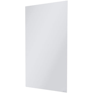 InvisaMount Vertical Magnetic Glass Dry-Erase Boards, 42 x 74, White Surface