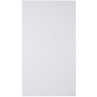 InvisaMount Vertical Magnetic Glass Dry-Erase Boards, 42 x 74, White Surface