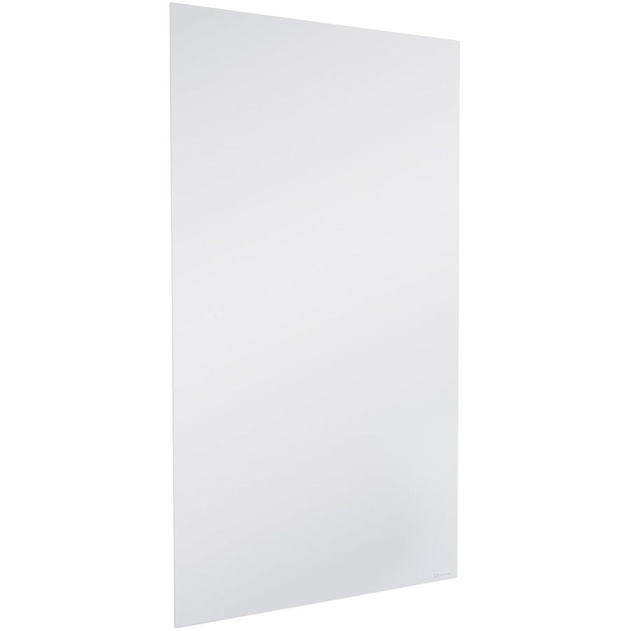 InvisaMount Vertical Magnetic Glass Dry-Erase Boards, 48 x 85, White Surface
