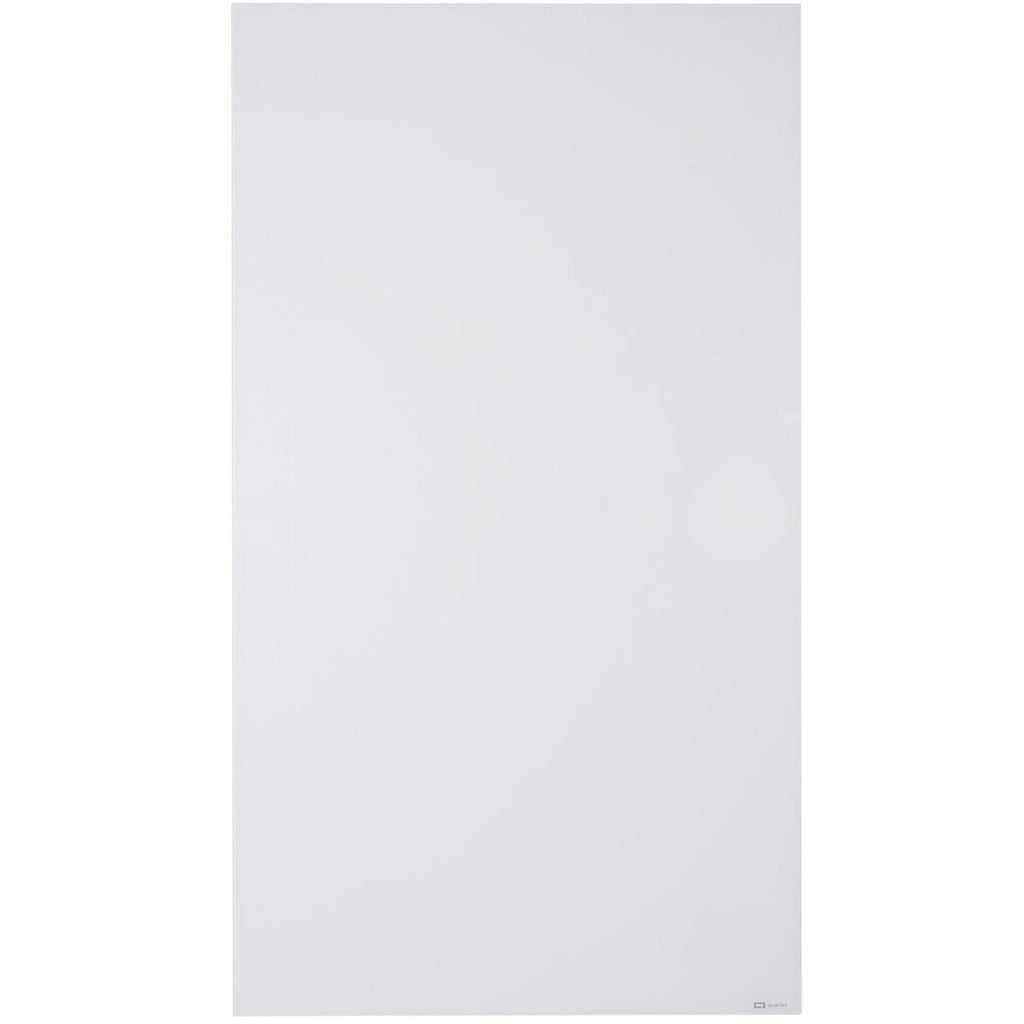 InvisaMount Vertical Magnetic Glass Dry-Erase Boards, 48 x 85, White Surface