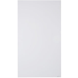 InvisaMount Vertical Magnetic Glass Dry-Erase Boards, 48 x 85, White Surface