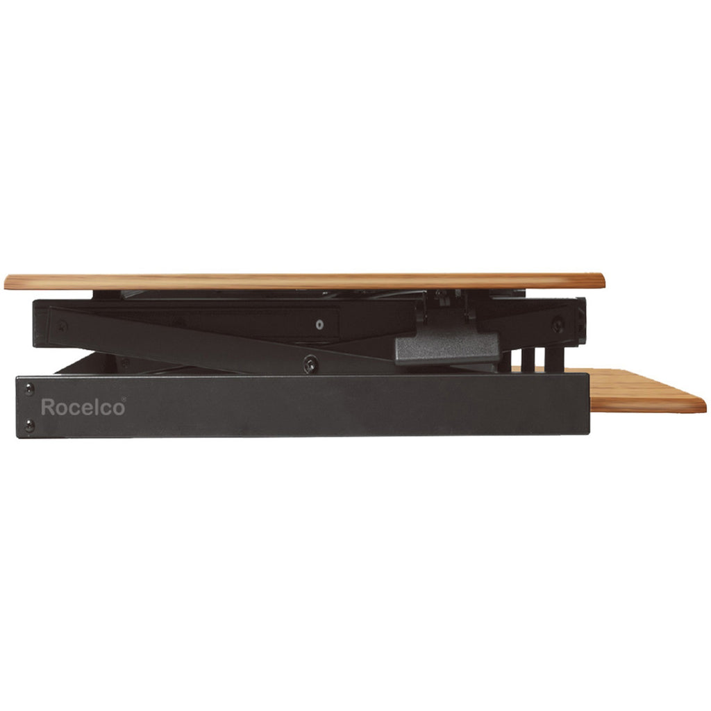 rocelco-dadrt-46-sit-stand-desk-riser-desktop-teak_rclrdadrt46 - 4