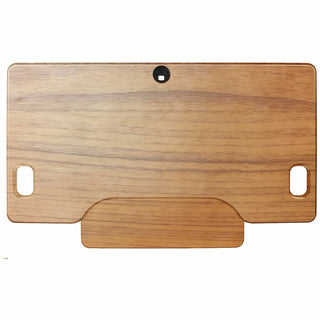 Rocelco DADRT- 46 Sit Stand Desk Riser - Desktop - Teak