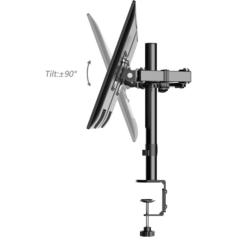 rocelco-rdm2-desk-mount-for-lcd-monitor-led-monitor-display-stand-height-adjustable-2-displays-supported-13-to-27-screen-support-3527-lb-load-capacity-75-x-75-100-x-100-vesa-mount-compatible-4-carton_rclrdm2 - 4