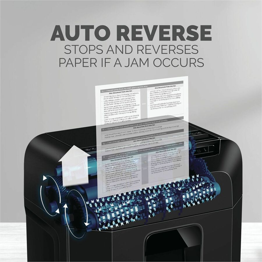 AutoMax 100MA Micro-Cut Shredder, 100 Auto/ 10 Manual Sheet Capacity
