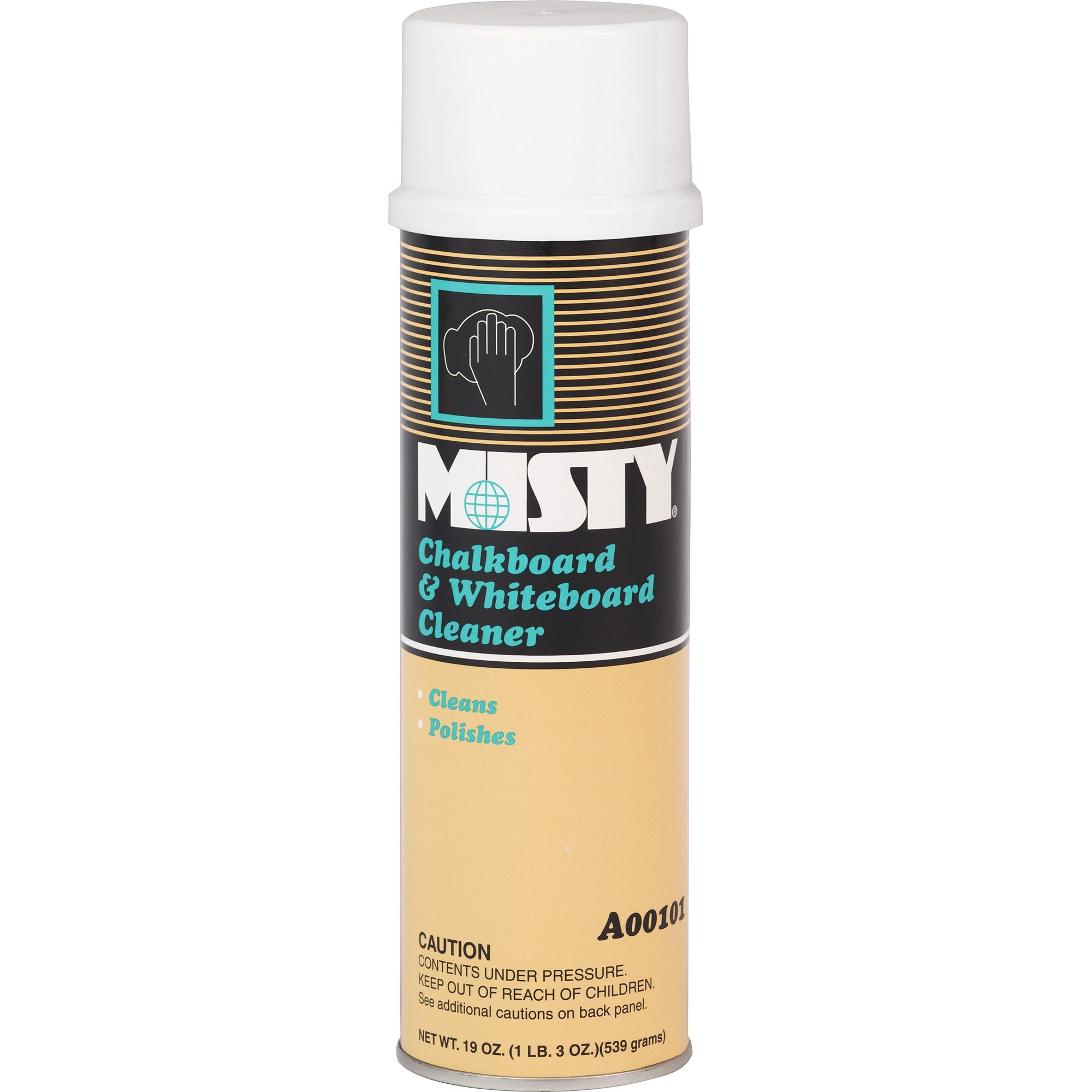 Chalkboard and Whiteboard Cleaner, 19 oz Aerosol Spray, 12/Carton