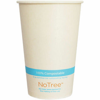 NoTree Paper Cold Cups, 16 oz, Natural, 1,000/Carton