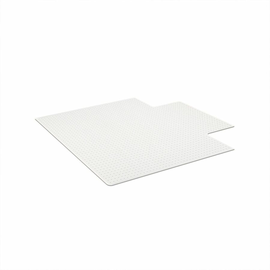 EverLife Chair Mats for Medium Pile Carpet with Lip, 45 x 53, Clear