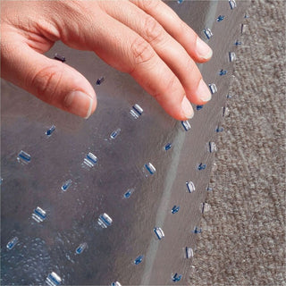 EverLife Chair Mats for Medium Pile Carpet, Rectangular, 46 x 60, Clear