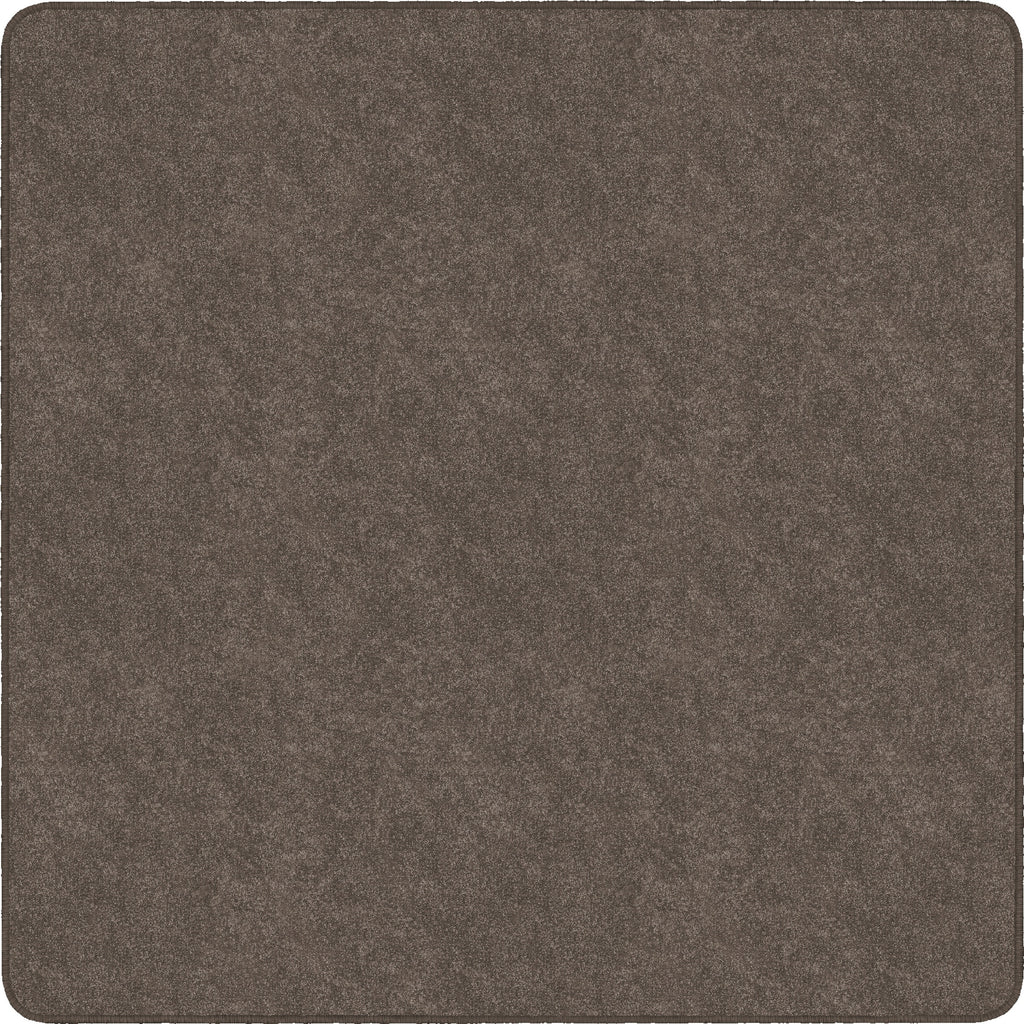 Flagship Carpets Amerisoft Solid Color Rug - 12 ft Length x 12 ft Width - Square - Wheat - Nylon, Polyester