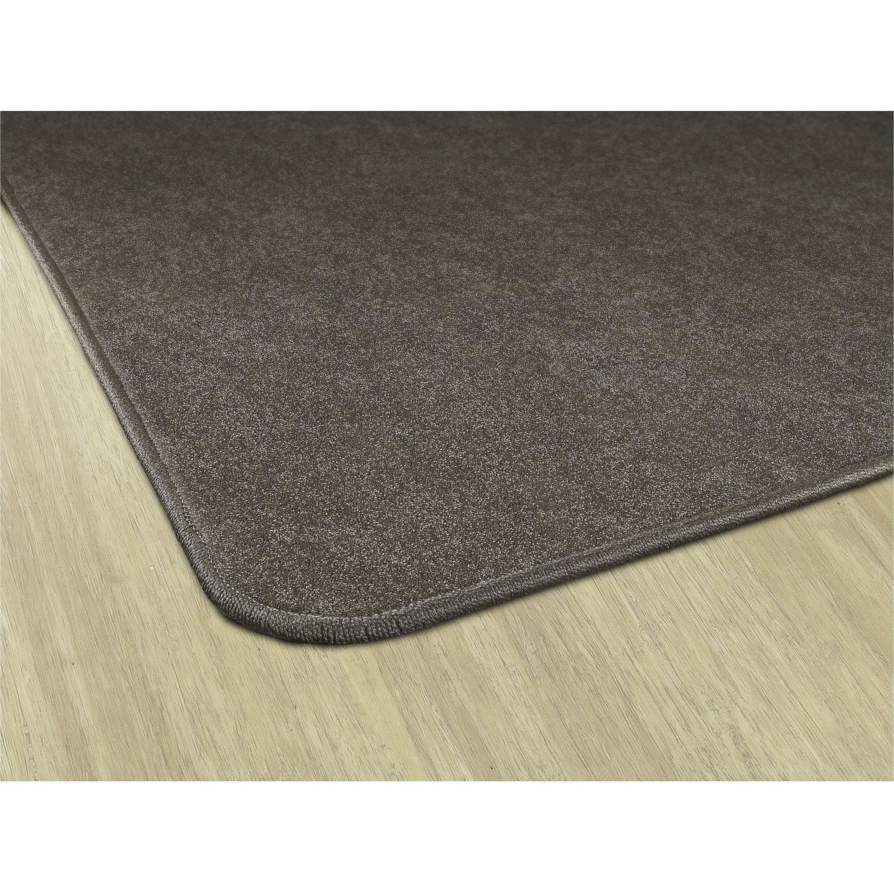 Flagship Carpets Amerisoft Solid Color Rug - 12 ft Length x 12 ft Width - Square - Wheat - Nylon, Polyester - 3