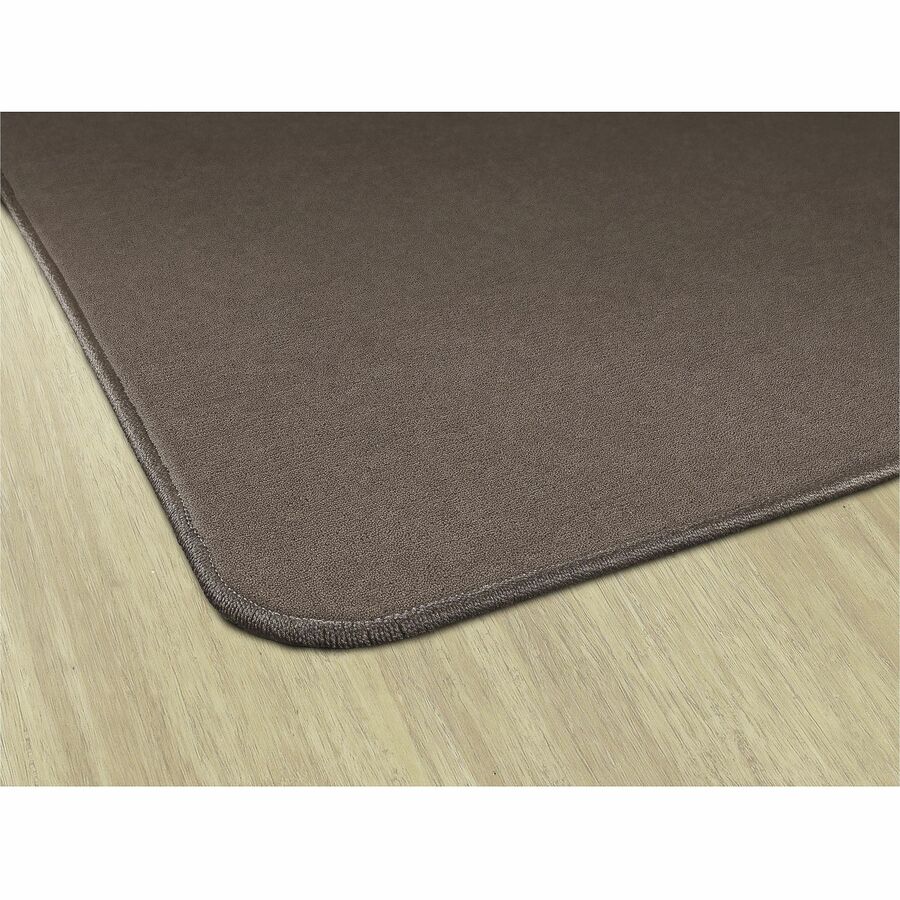 Flagship Carpets Americolors Solid Color Rug - Floor Rug - Traditional - 72" Length x 48" Width - Rectangle - Almond - Nylon