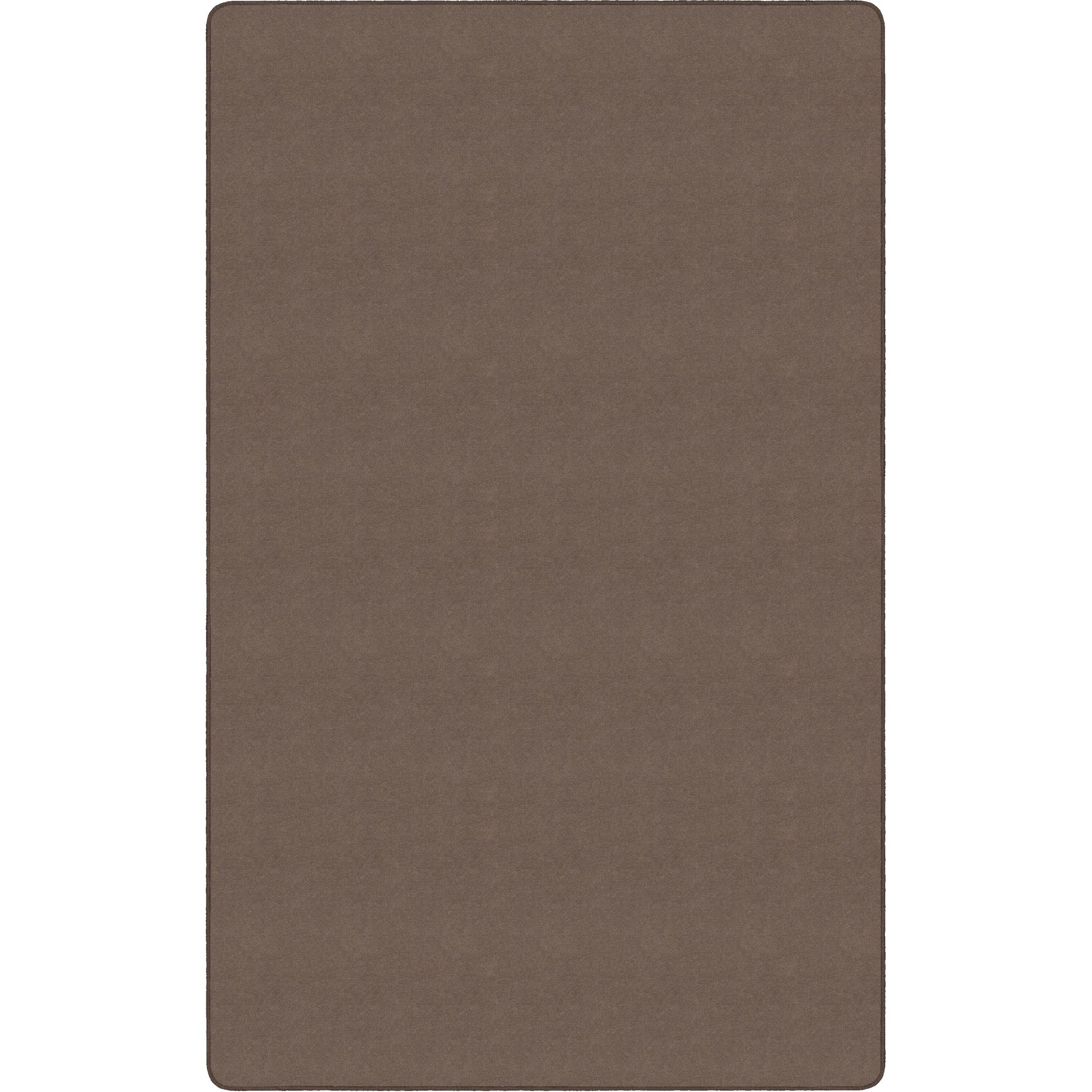 Flagship Carpets Americolors Solid Color Rug - Floor Rug - Traditional - 72" Length x 48" Width - Rectangle - Almond - Nylon