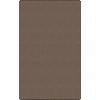 Flagship Carpets Americolors Solid Color Rug - Floor Rug - Traditional - 72" Length x 48" Width - Rectangle - Almond - Nylon