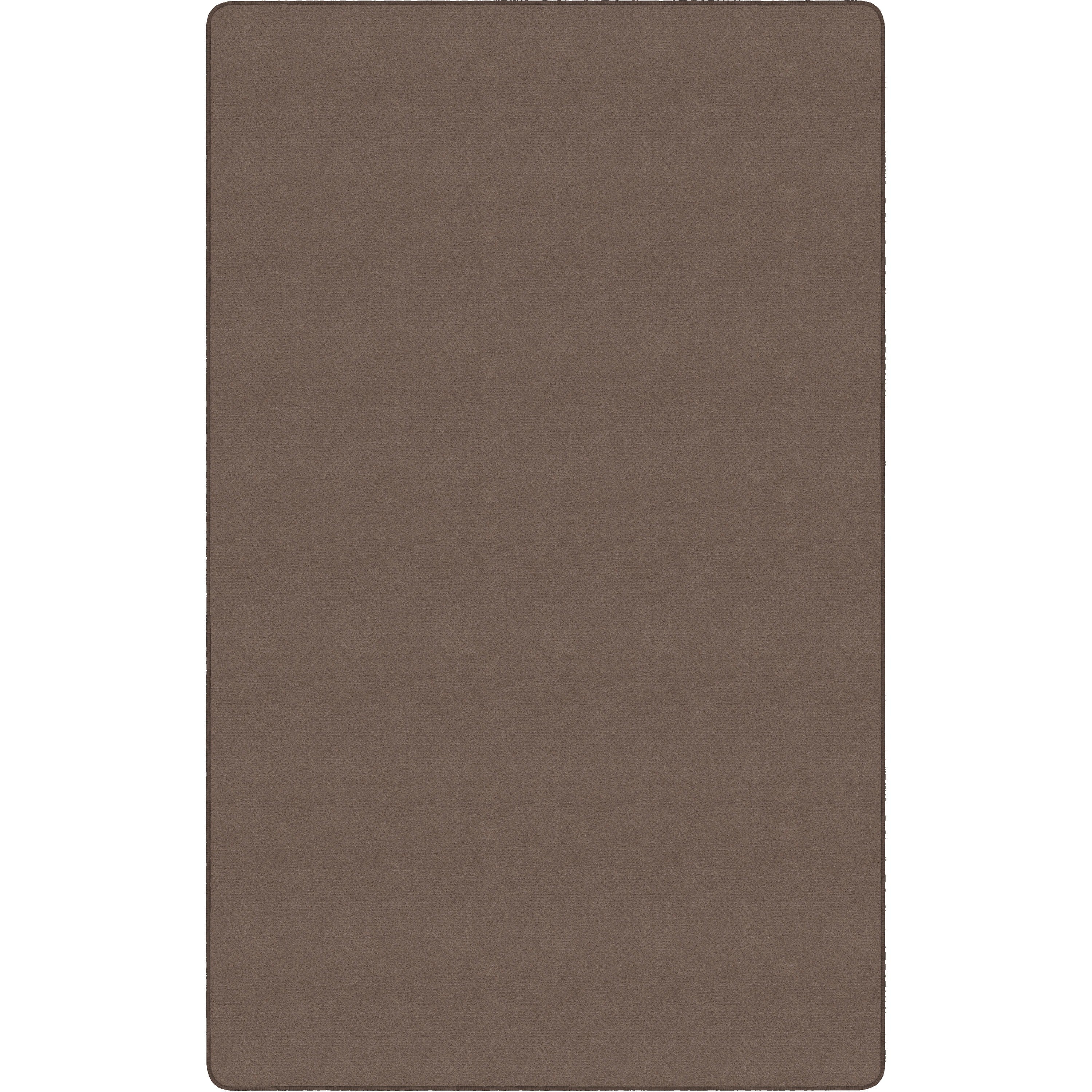 Flagship Carpets Americolors Solid Color Rug - Floor Rug - Traditional - 72" Length x 48" Width - Rectangle - Almond - Nylon