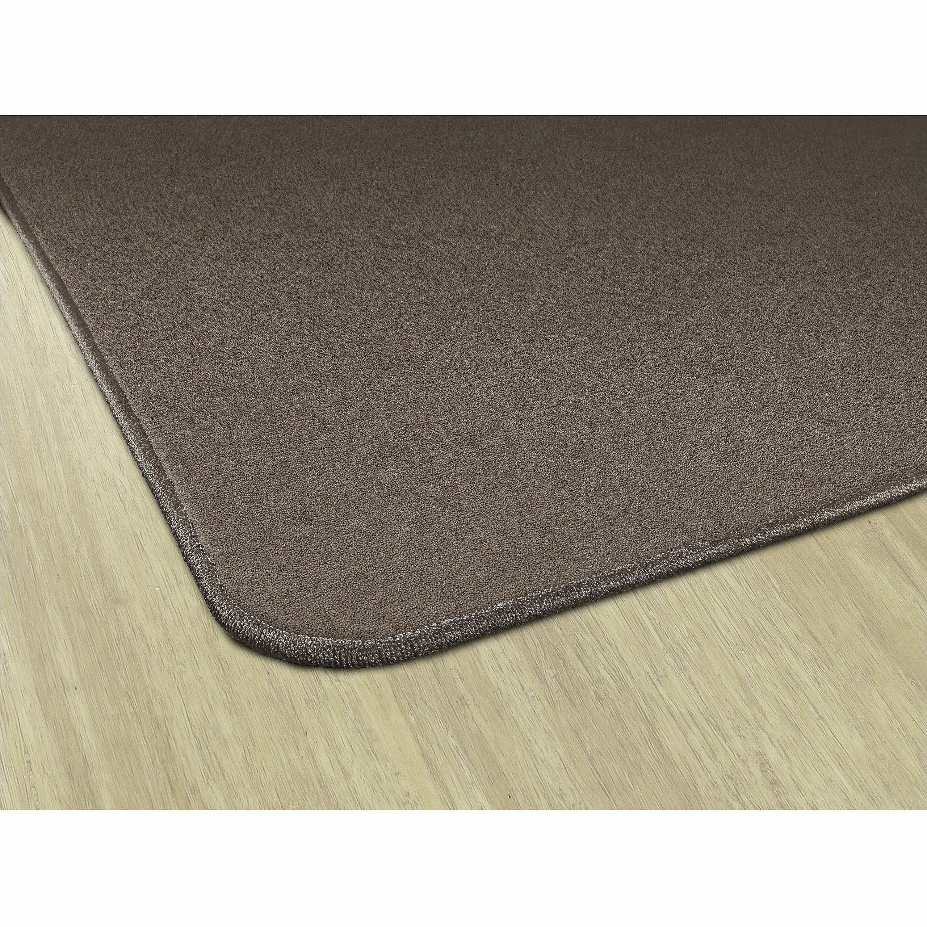 Flagship Carpets Americolors Solid Color Rug - Floor Rug - Traditional - 72" Length x 48" Width - Rectangle - Almond - Nylon - 3