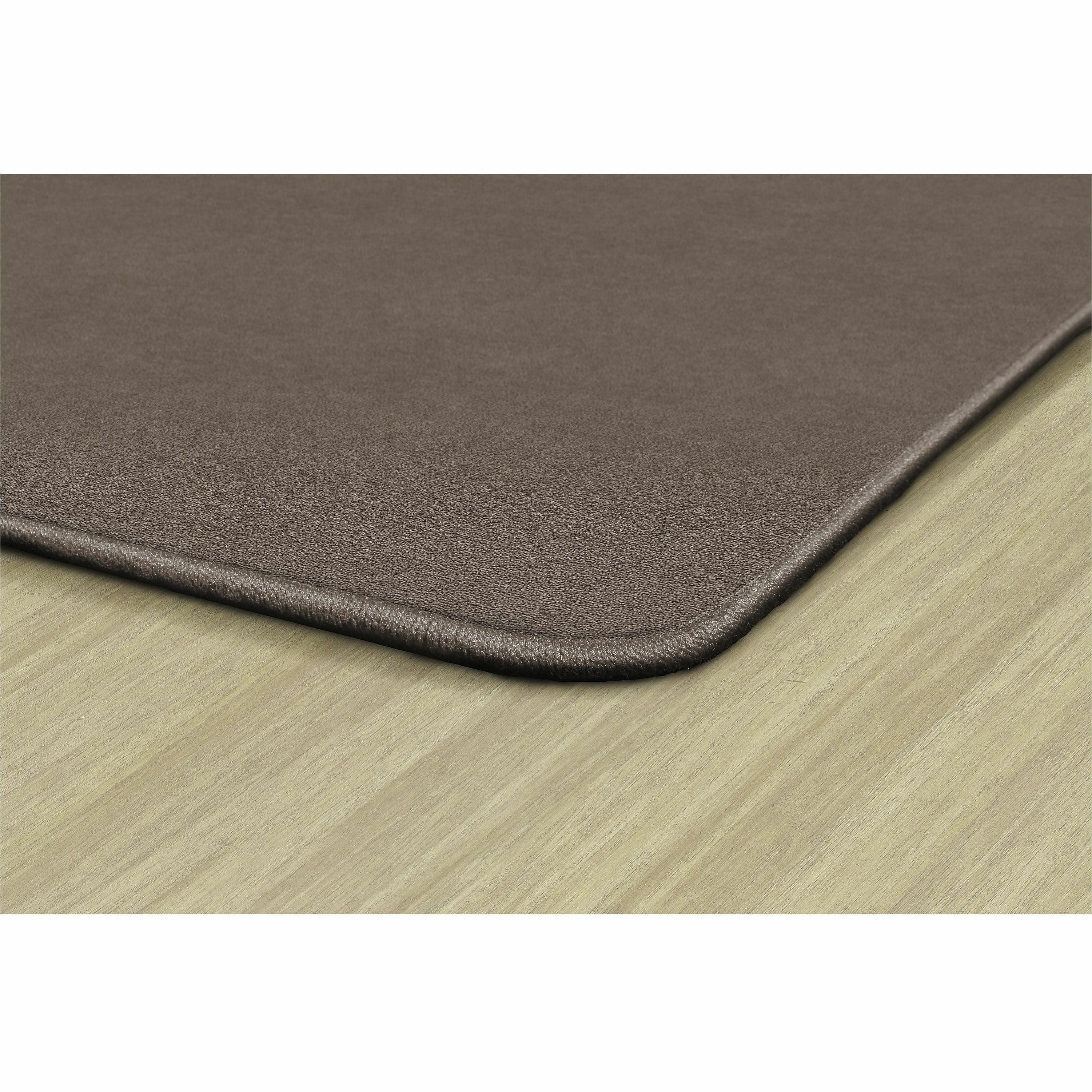 Flagship Carpets Americolors Solid Color Rug - Floor Rug - Traditional - 72" Length x 48" Width - Rectangle - Almond - Nylon - 4