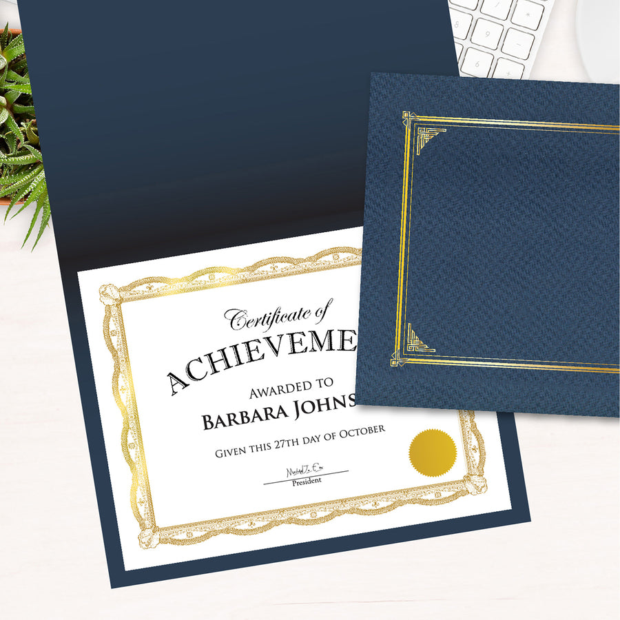geographics-premium-certificates-with-gold-seals-65-lb-basis-weight-11-inkjet-compatible-gold-assorted-multicolor-with-gold-border-card-stock-foil-12-pack_geo48766 - 2