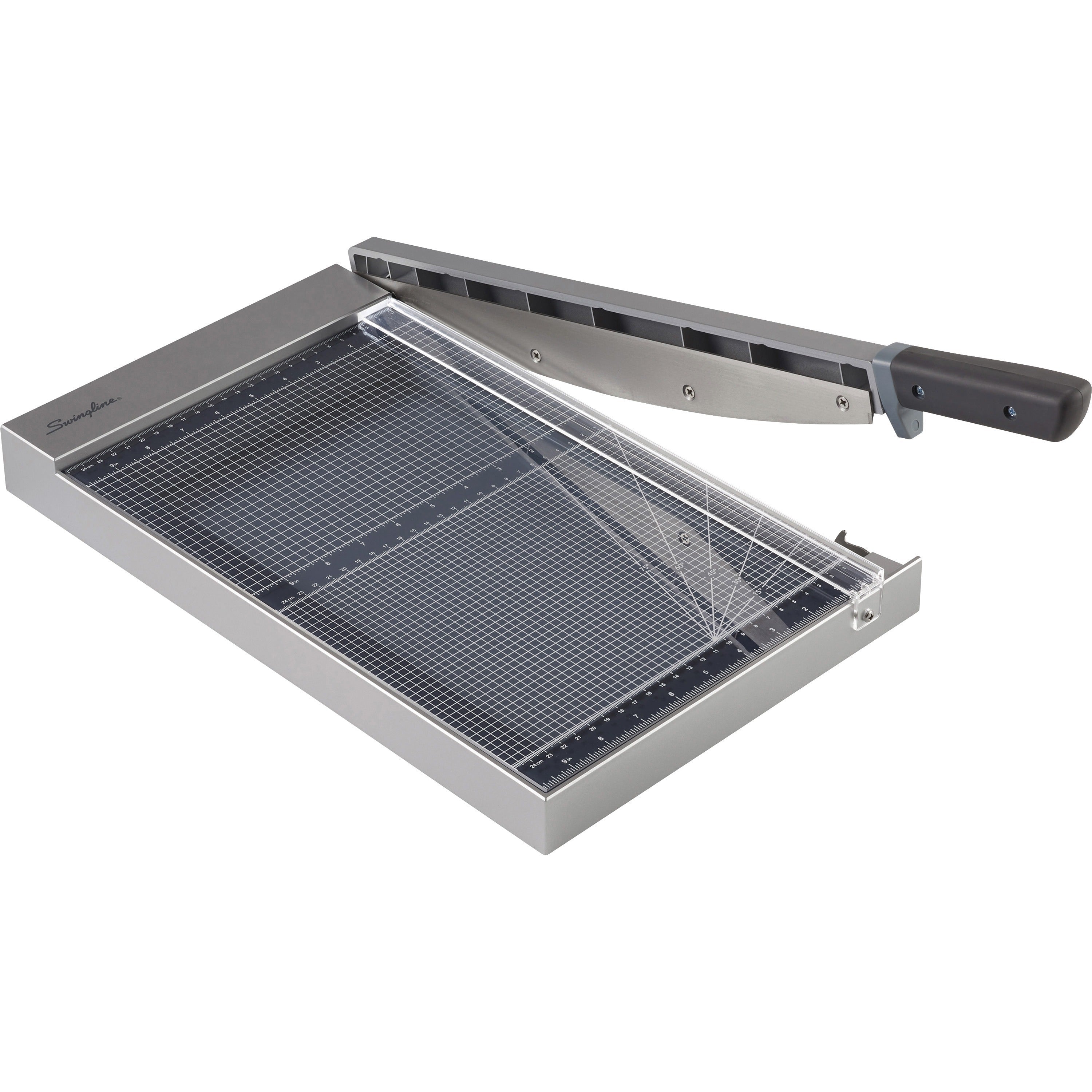 swingline-classiccut-guillotine-glass-trimmer-15-sheet-cutting-capacity-15-cutting-length-safety-latch-tempered-glass-gray-1-each_swi10014 - 1