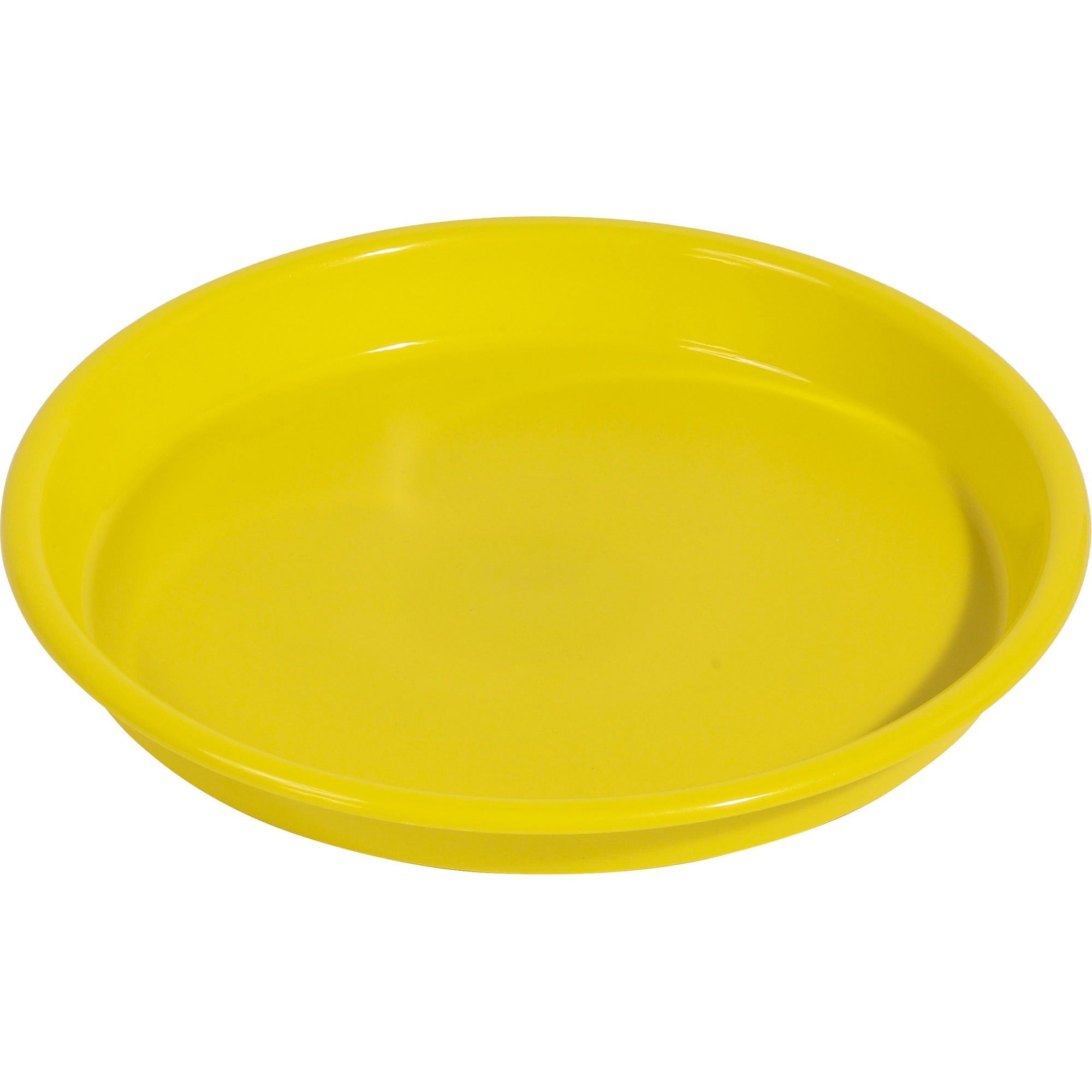 deflecto-kids-antimicrobial-round-craft-tray-accessories-art-craft-161height-x-1307width-x-1307depth-1-each-yellow-polypropylene_def39514yel - 1