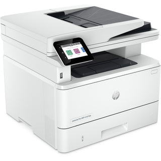HP LaserJet Pro 4101fdne Laser Multifunction Printer - Monochrome - White - Copier/Fax/Printer/Scanner - 63 ppm Mono Print - 4800 x 600 dpi Print - Automatic Duplex Print - Up to 80000 Pages Monthly - Color Flatbed Scanner - 1200 dpi Optical Scan - M