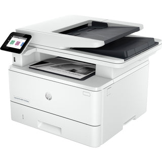 HP LaserJet Pro 4101fdne Laser Multifunction Printer - Monochrome - White - Copier/Fax/Printer/Scanner - 63 ppm Mono Print - 4800 x 600 dpi Print - Automatic Duplex Print - Up to 80000 Pages Monthly - Color Flatbed Scanner - 1200 dpi Optical Scan - M