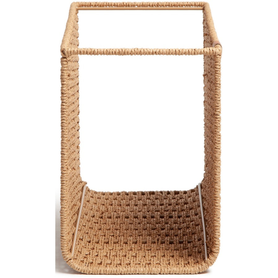 U Brands Woven File Basket - Brown - 1 Each