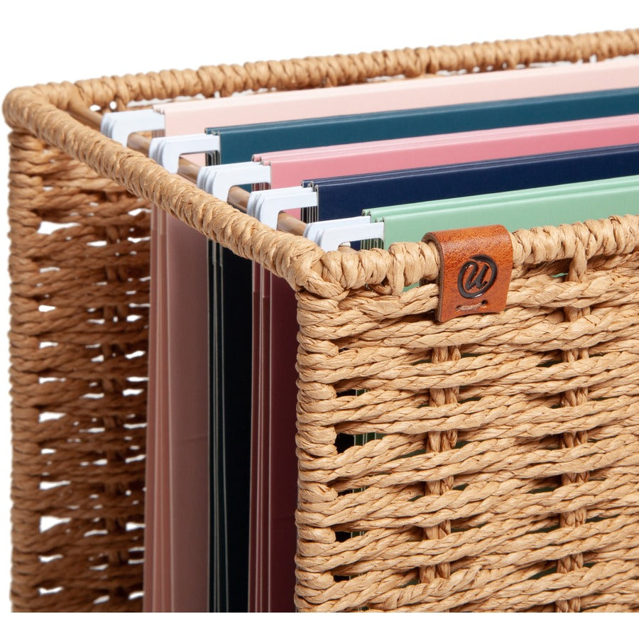 u-brands-woven-file-basket-brown-1-each_ubr6084u0001 - 5