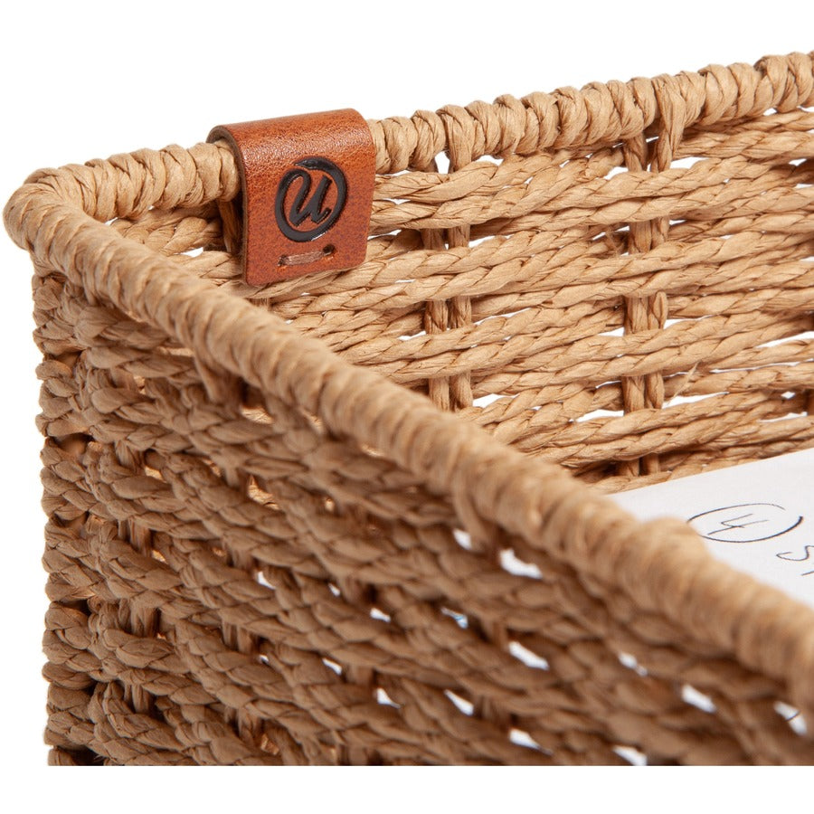 u-brands-woven-paper-tray-sturdy-brown-1-each_ubr6085u0106 - 5