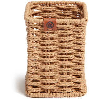 u-brands-woven-pencil-cup-desktop-sturdy-brown-1-each_ubr6087u0116 - 2