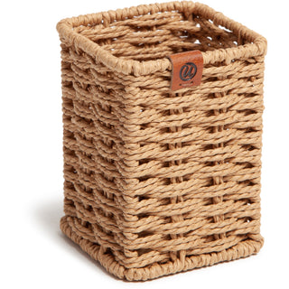 u-brands-woven-pencil-cup-desktop-sturdy-brown-1-each_ubr6087u0116 - 1