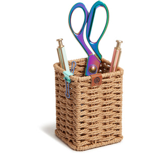 u-brands-woven-pencil-cup-desktop-sturdy-brown-1-each_ubr6087u0116 - 4