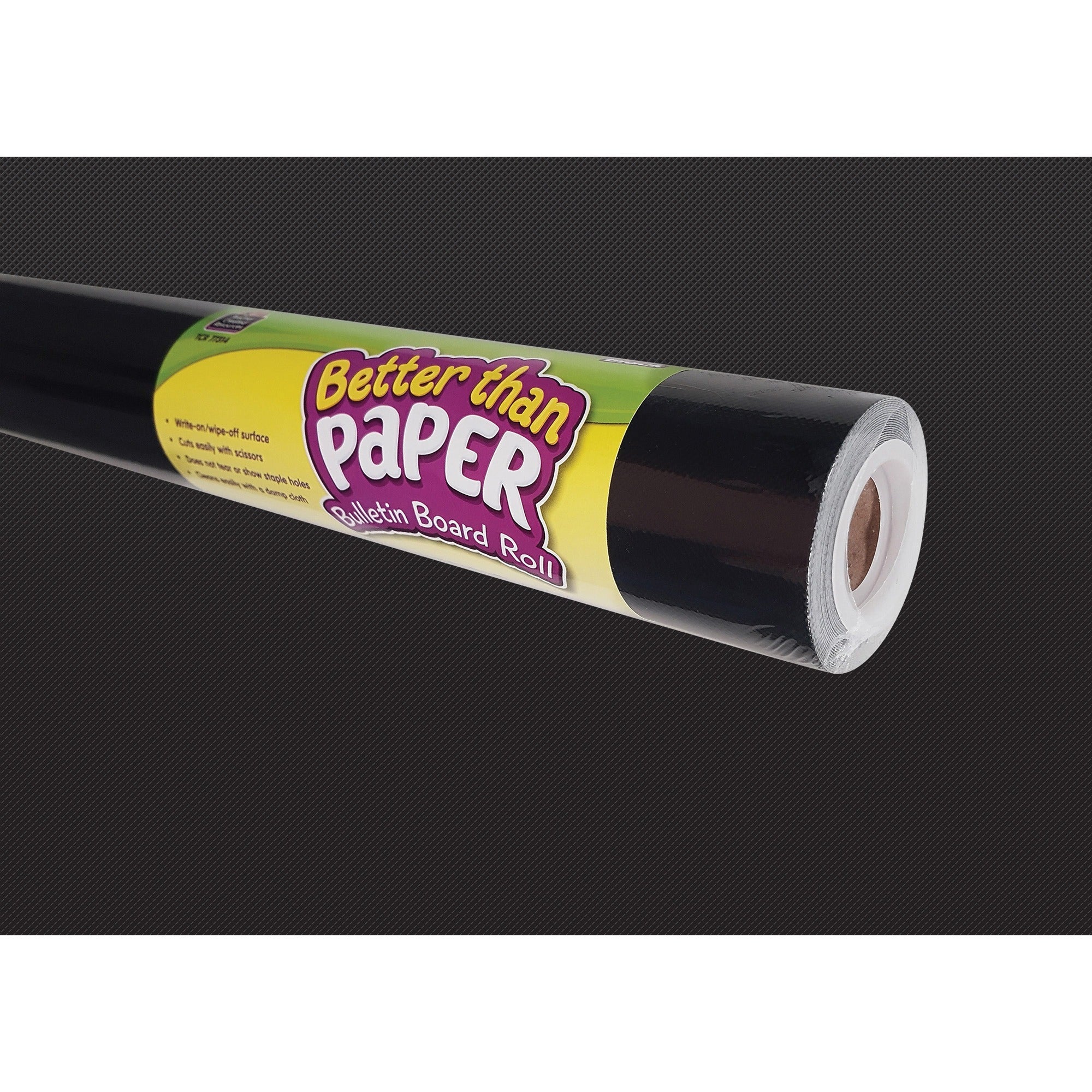 teacher-created-resources-bulletin-board-roll-bulletin-board-poster-student-12-ftheight-x-48width-1-roll-black-fabric_tcr77314 - 1