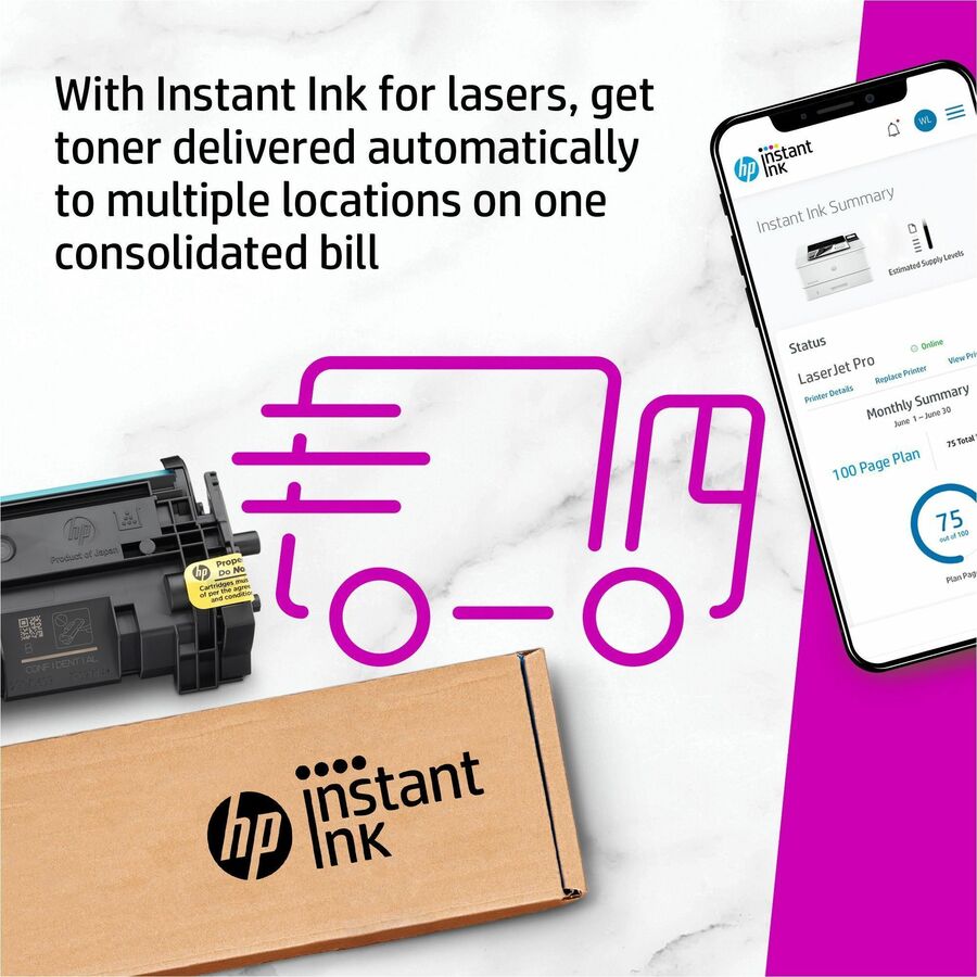 HP LaserJet Pro 4001 4001n Desktop Laser Printer - Monochrome - 63 ppm Mono - 4800 x 600 dpi Print - Manual Duplex Print - 350 Sheets Input - Ethernet - HP Smart App, Apple AirPrint, Mopria - 80000 Pages Duty Cycle - Plain Paper Print - Gigabit Ether