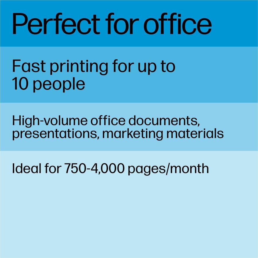 HP LaserJet Pro 4001dwe Desktop Wireless Laser Printer - Monochrome - 42 ppm Mono - 4800 x 600 dpi Print - Automatic Duplex Print - 350 Sheets Input - Ethernet - Wireless LAN - Apple AirPrint, HP Smart App, Mopria, Wi-Fi Direct - 80000 Pages Duty Cyc