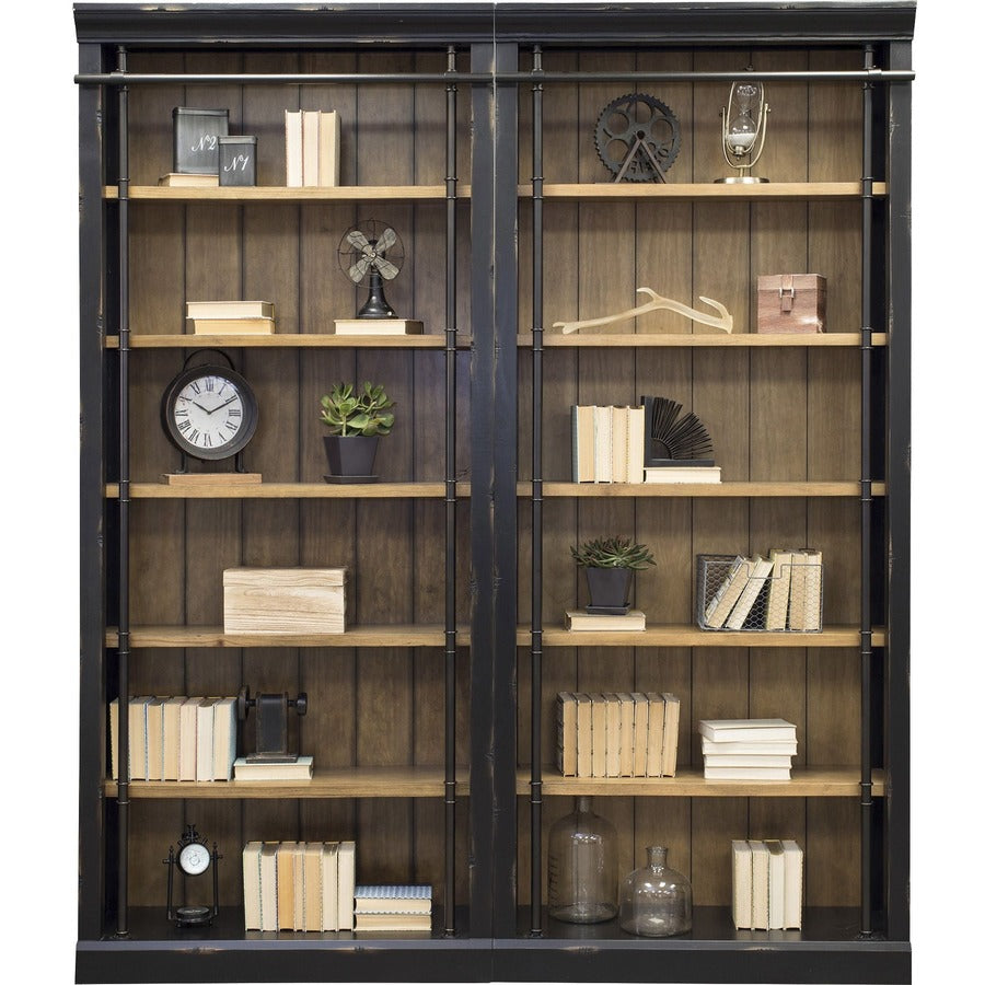 martin-toulouse-collection-tall-bookcase-40-x-1594-5-shelves-finish-tuscan-chestnut-ebony-honey_mrtte4094 - 4