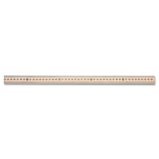 Wooden Meter Stick, Standard/Metric, 39.5", Clear Lacquer Finish, 12/Box - 