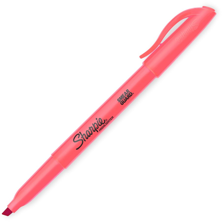 Pocket Style Highlighters, Assorted Ink Colors, Chisel Tip, Assorted Barrel Colors, 12/Pack
