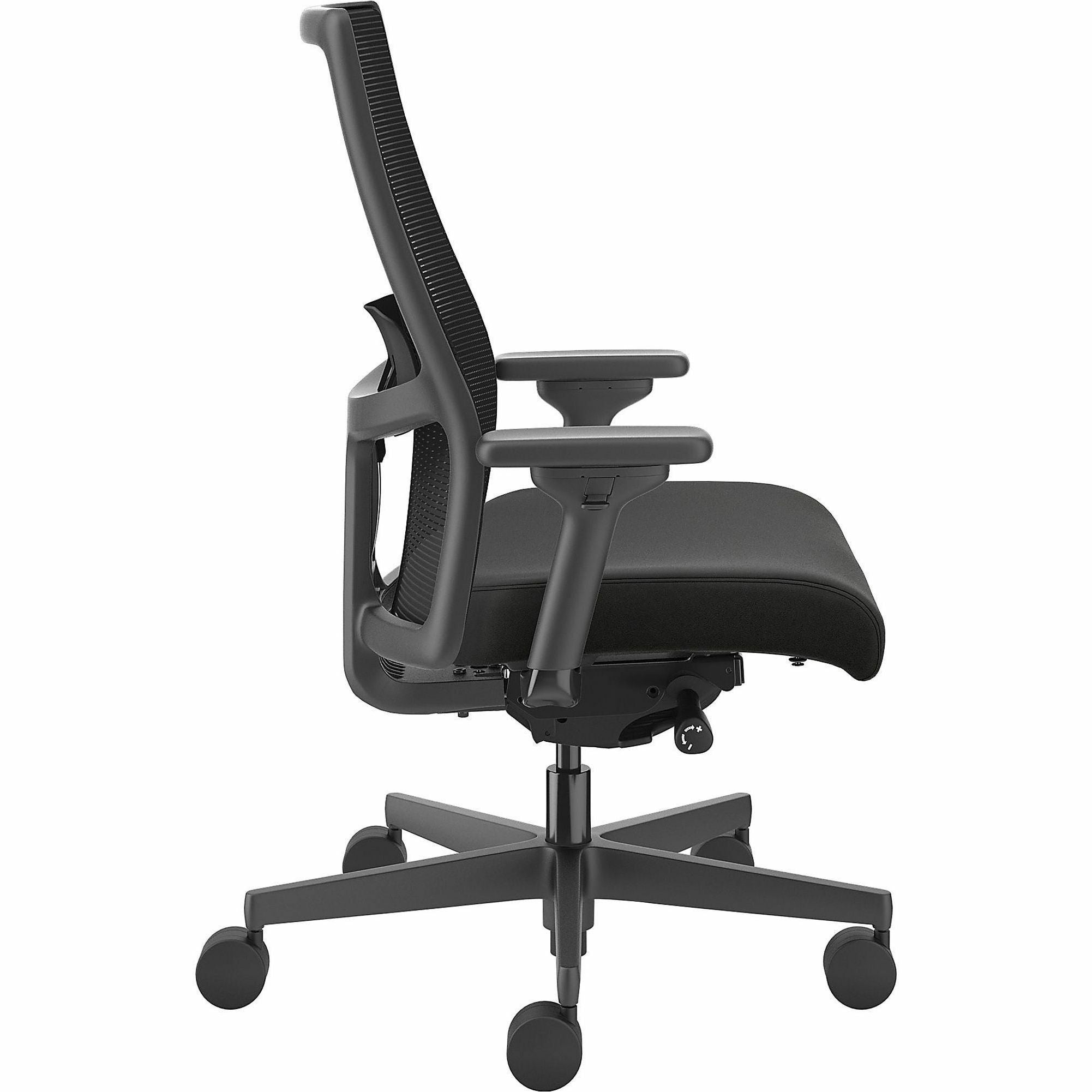 hon-ignition-20-mid-back-big-&-tall-task-chair-black-foam-seat-black-back-black-frame-mid-back-5-star-base-armrest-1-each_honi2btvmu10btn - 5