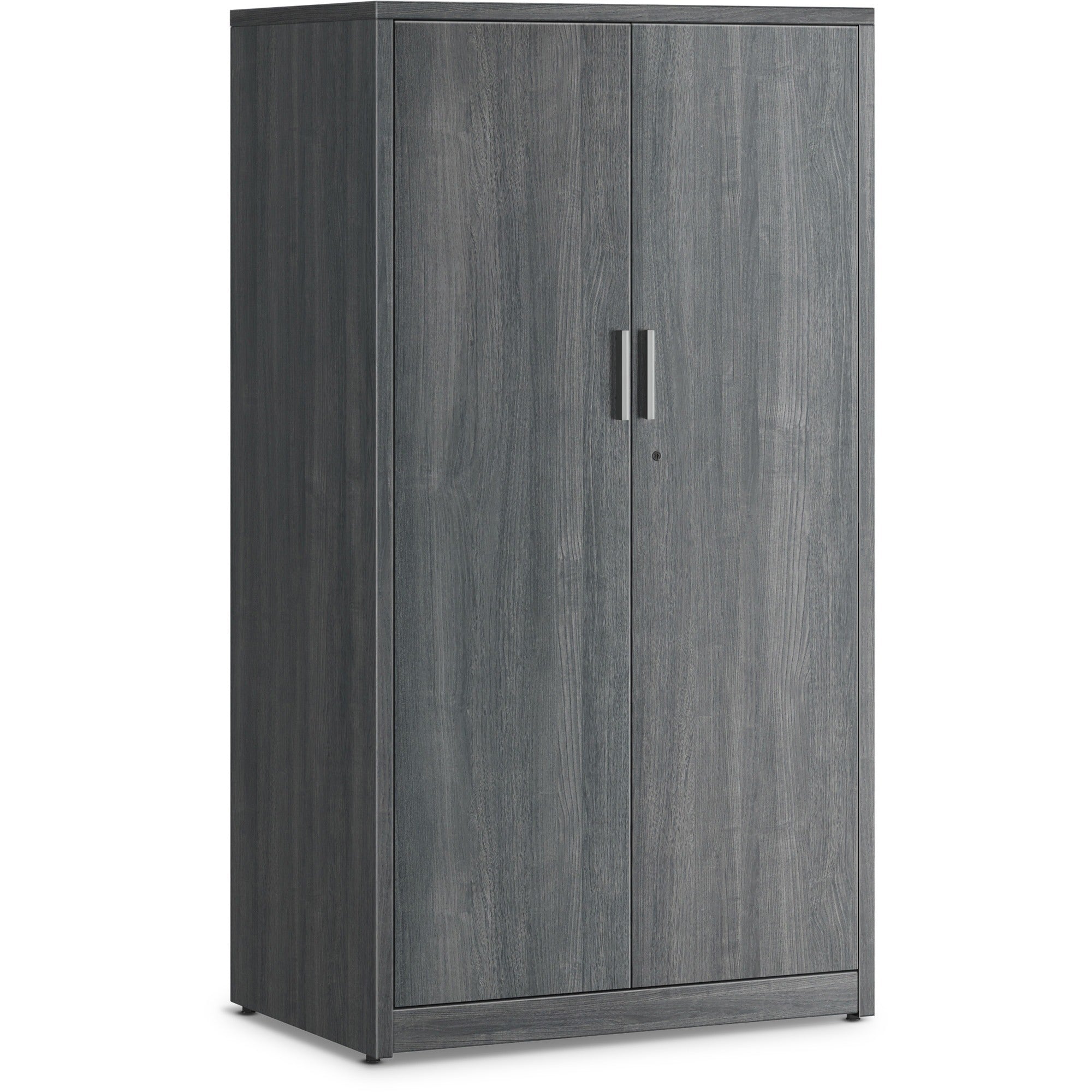 hon-10500-series-sterling-ash-laminate-desking-36-x-24666-5-shelves-3-adjustable-shelfves-finish-thermofused-laminate-tfl-sterling-ash-laminate_hon105299lsa1 - 1